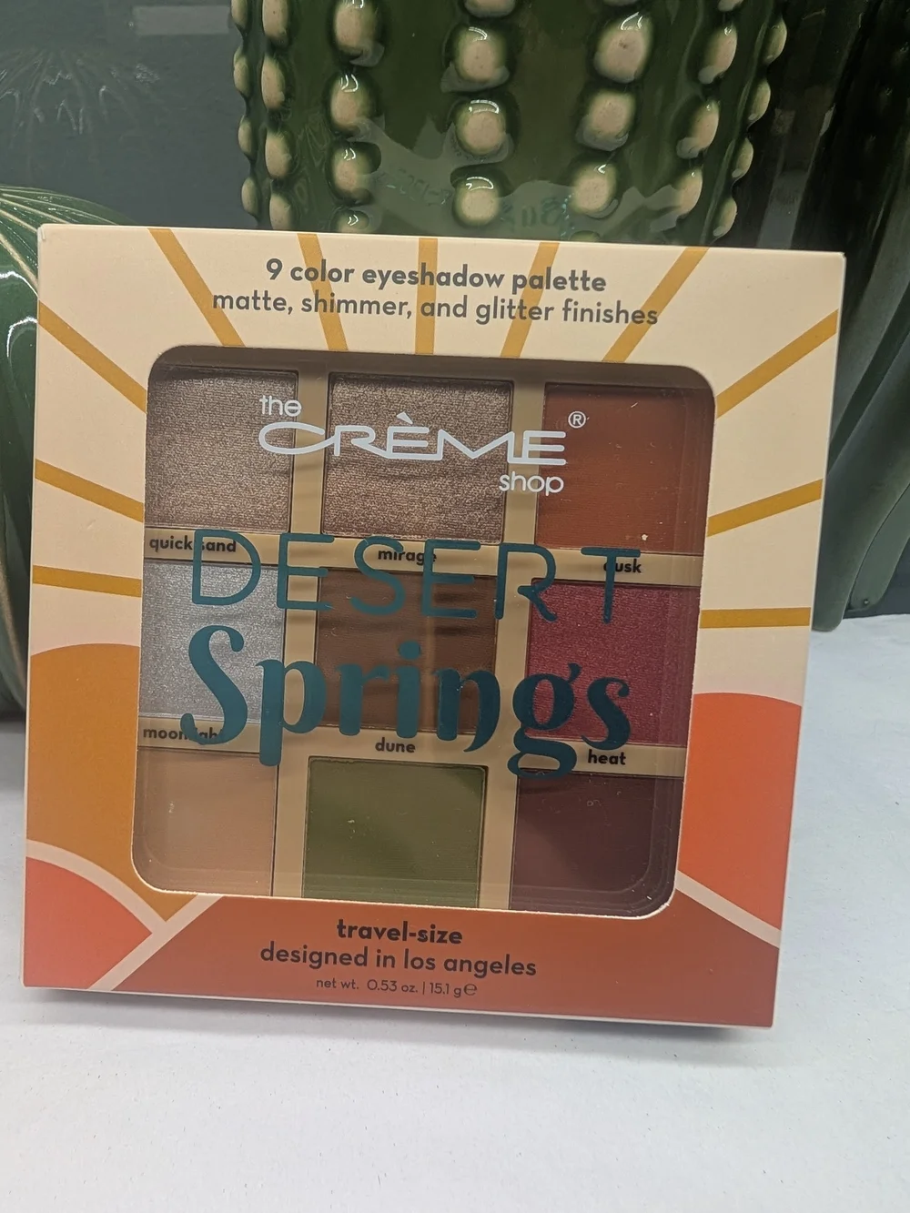 The Creme Shop Desert Springs 9-Color Eyeshadow Palette